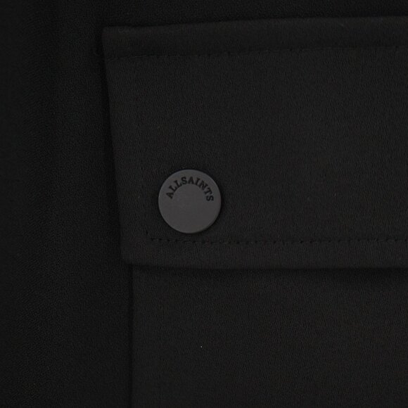 ALL SAINTS Pant Women 8 Maddie trousers High Rise Elastic Waist Cargo Drawstring - Picture 2 of 12